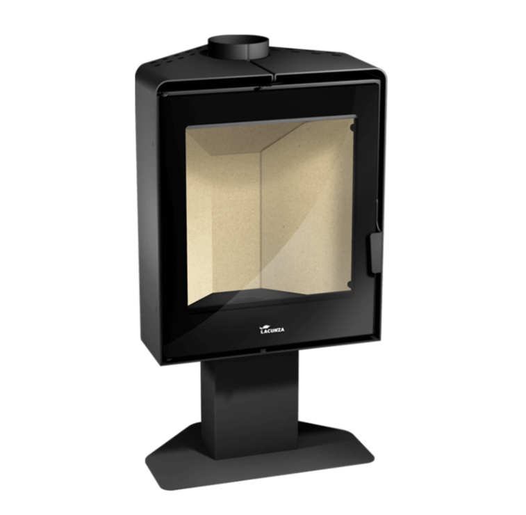 Estufa de leña modelo Atlantic 611-R Lacunza