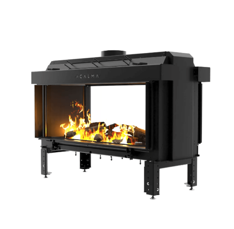 Chimenea de Gas Modelo CALMA 120T-G DOBLE CRISTAL - Imagen 2