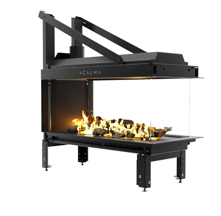 Chimenea de Gas Modelo CALMA 120 TGU CRISTAL TIPO U