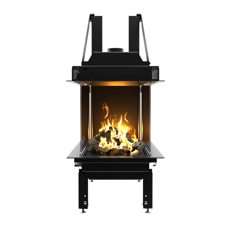 Chimenea de Gas Modelo CALMA 120 TGU CRISTAL TIPO U - Imagen 2