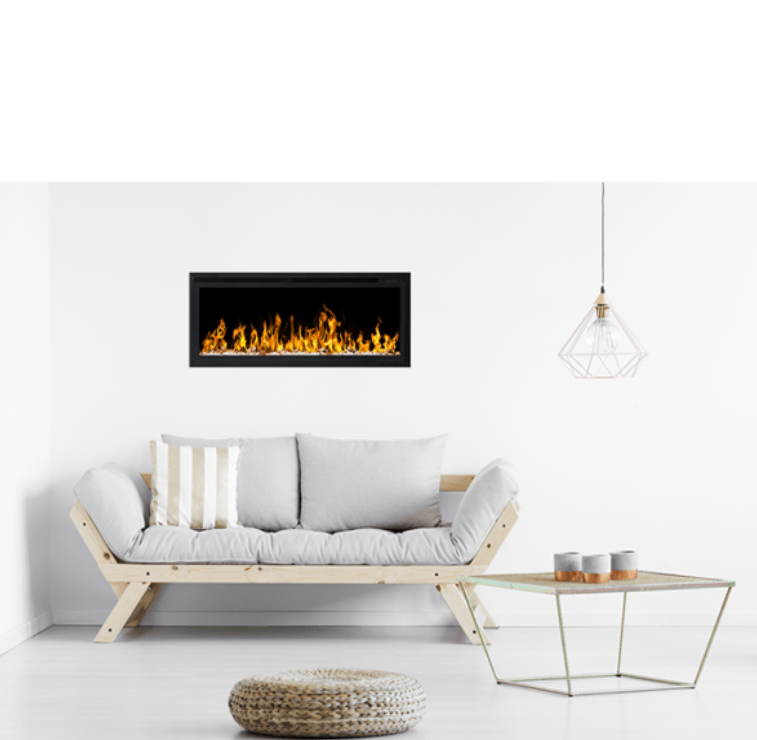 Chimenea Eléctrica Modelo Pared QUEENS - Imagen 4