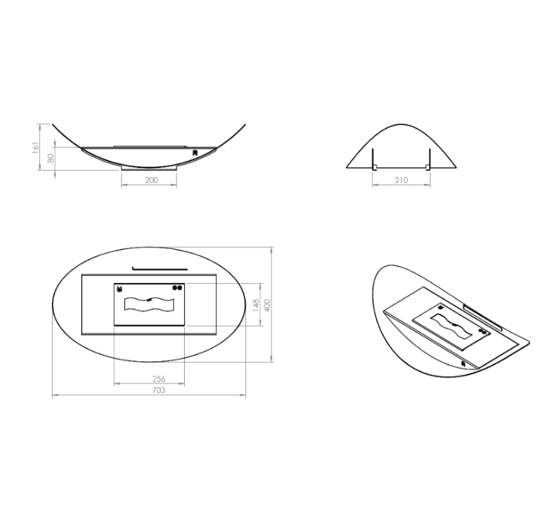 Bio chimenea RAVE - Imagen 6