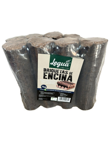 BRIQUETA DE ENCINA 7kg - Imagen 2