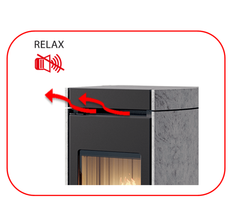 Estufa EDILKAMIN de Pellets Canalizable, Mod. LENA PLUS - Imagen 3