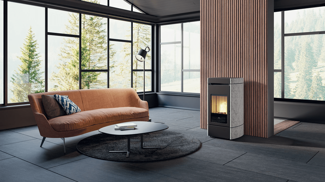 Estufa EDILKAMIN de Pellets Canalizable, Mod. LENA PLUS - Imagen 5