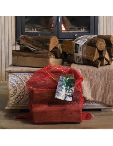 MALLA DE LEÑA DE ROBLE 8kg aprox. - Imagen 4