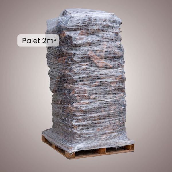 Leña de encina en palet (2m³)