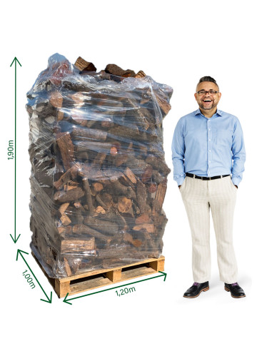 LEÑA DE HAYA - PALET 2m3 - Imagen 2